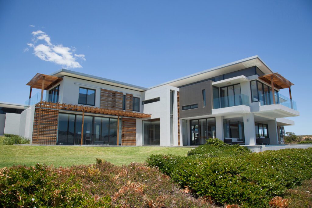 Contemporary two-story home design